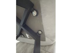 Стул на металлокаркасе Чилли светло-серый / черный фото покупателя 24