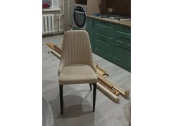 Стул на металлокаркасе Kora white фото покупателя 139