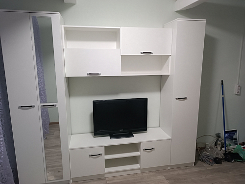 Готовая гостиная Бертелена дуб крафт серый / серый графит фото покупателя 23