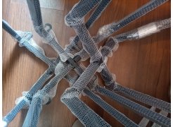 Обеденная группа Эделин светло-серый / бетон / черный матовый фото покупателя 11