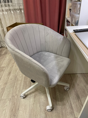 Компьютерное кресло Тибо 01 светло-коричневый / черный фото покупателя 190