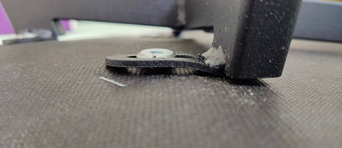 Стул на металлокаркасе Чилли К светло-серый велюр / черный каркас фото покупателя 885