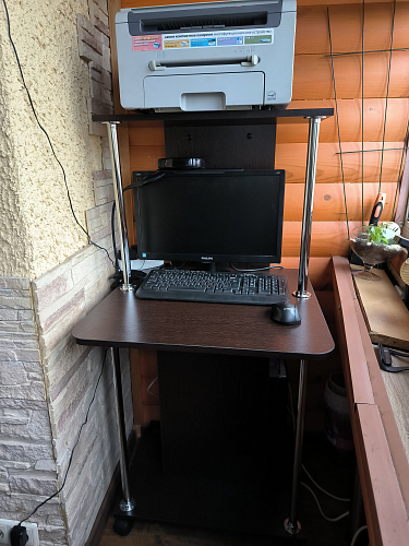 Компьютерный стол КСТ-12 венге фото покупателя 52