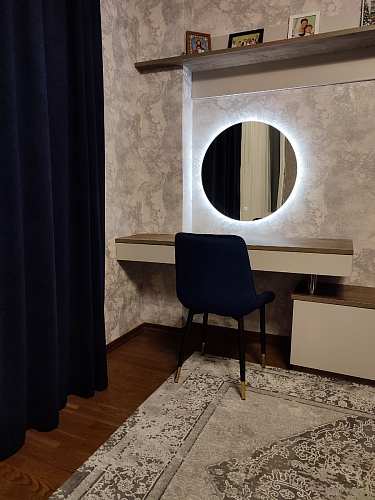 Стул на металлокаркасе Seda 01 blue / gold / black фото покупателя 10