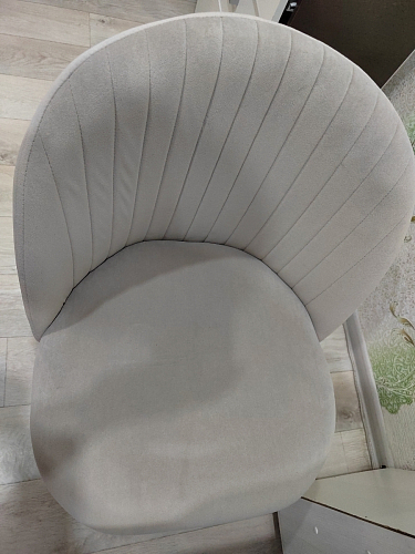 Стул на металлокаркасе Gabi 1 dark gray / black фото покупателя 73