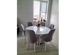 Стол Twist steel / white фото покупателя 16