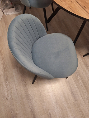 Стул на металлокаркасе Gabi latte / gold / black фото покупателя 628