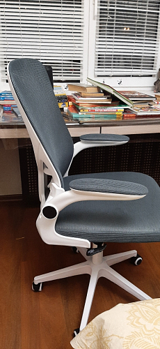 Компьютерное кресло Konfi dark gray / pink / white фото покупателя 52