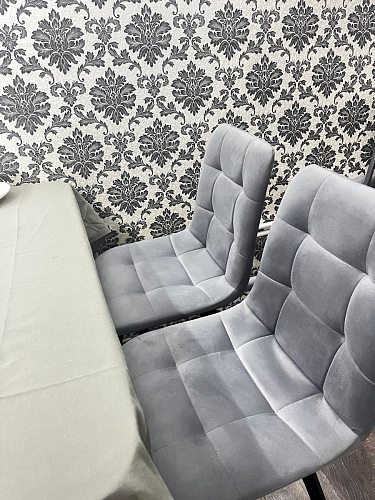 Стул на металлокаркасе Чилли К кирпичный / черный фото покупателя 629