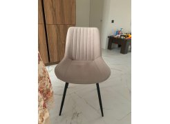 Стул на металлокаркасе Седа К крутящийся светло-серый  / белый фото покупателя 275