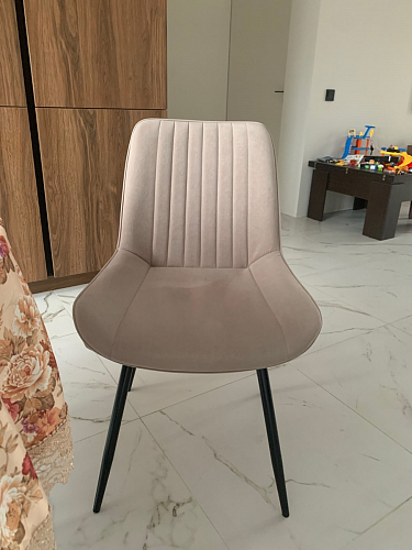 Комплект стульев Вейв 4 шт светло-серый / черный фото покупателя 275