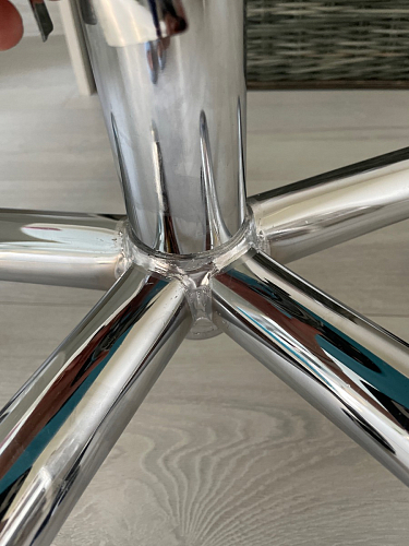 Компьютерное кресло Kolin с подушкой clear / white фото покупателя 260