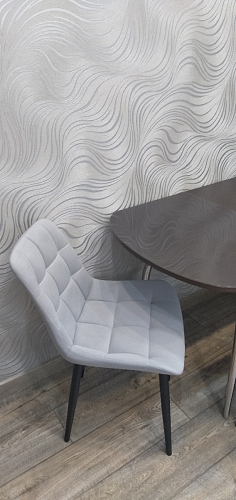 Стул на металлокаркасе Челси бирюзовый / черный фото покупателя 106