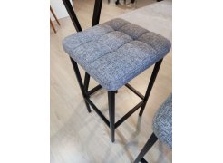 Барный стул Лофт кожзам d1 / черный матовый фото покупателя 183