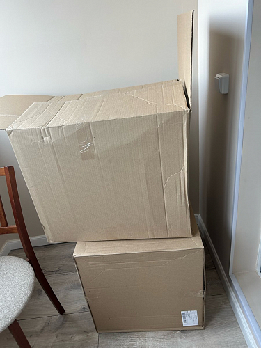 Стул на металлокаркасе Чилли К темно-серый (velutto 32) / черный фото покупателя 408