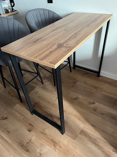 Барная стойка Дилан Лофт 120х60х90 бетон фото покупателя 112