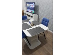 Стул на металлокаркасе Чилли светло-серый / черный фото покупателя 42