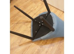 Стул на металлокаркасе Kora gray / black фото покупателя 164