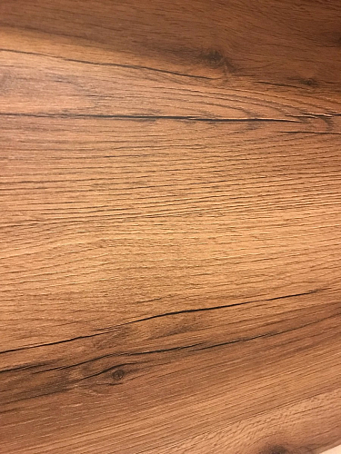 Письменный стол Битти Лофт 116х60х75 дуб делано светлый / белый матовый фото покупателя 64