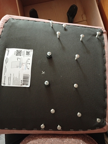 Компьютерное кресло Spark флок розовый 137 фото покупателя 17