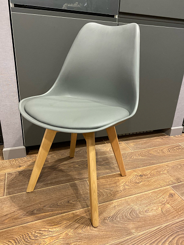 Деревянный стул Bonuss dark gray / black фото покупателя 42