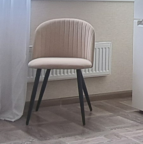 Стул на металлокаркасе Gabi latte / gold / black фото покупателя 376