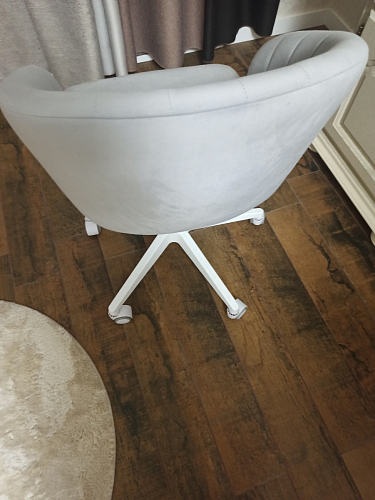 Компьютерное кресло Пард confetti silver серый / черный фото покупателя 204