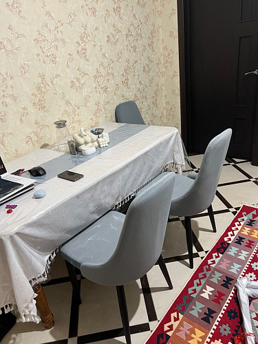 Стул на металлокаркасе Kora white / gray фото покупателя 363