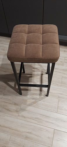 Барный стул Лофт линкольн белый / белый матовый фото покупателя 72