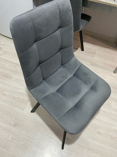 Стул на металлокаркасе Чилли бежевый / белый каркас фото покупателя 953