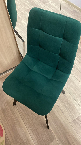 Комплект стульев Чилли 2 шт бежевый / черный фото покупателя 891