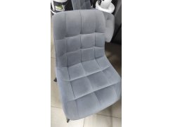 Стул на металлокаркасе Челси светло-серый / черный каркас фото покупателя 172