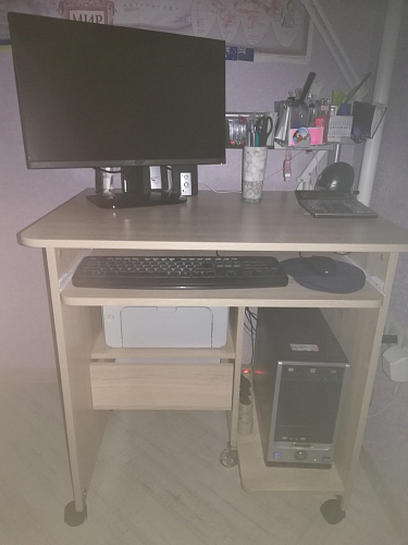 Компьютерный стол КСТ-10.1 Венге  - Уцененный экземпляр фото покупателя 38