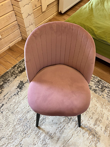 Стул на металлокаркасе Gabi gray / black фото покупателя 183