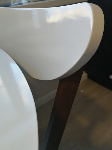 Стул Maxi/Макси белый / натуральный фото покупателя 29