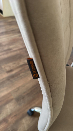 Компьютерное кресло One/Ван флок молочный 4 фото покупателя 29