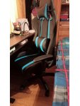 Компьютерное кресло Blok light blue / black: отзыв о товаре