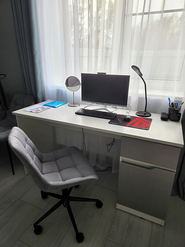 Компьютерное кресло Честер розовый (california 390) / черный фото покупателя 12