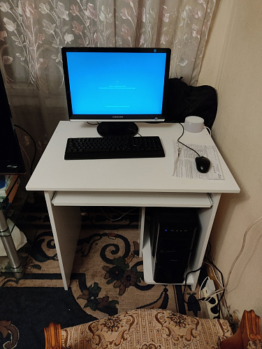 Компьютерный стол КСТ-21.1 белый фото покупателя 25