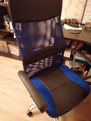 Компьютерное кресло Arano синее фото покупателя 60