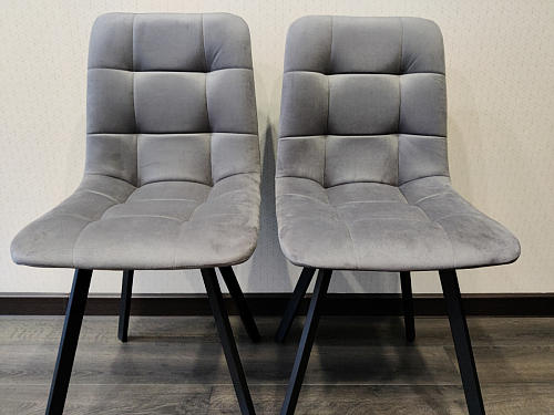 Стул на металлокаркасе Чилли бежевый / белый каркас фото покупателя 728