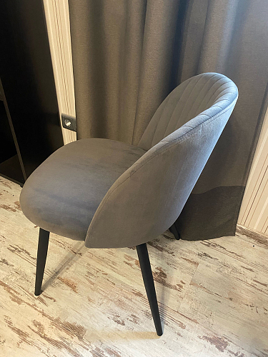 Стул на металлокаркасе Gabi latte / gold / black фото покупателя 880