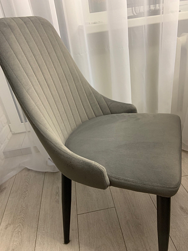 Стул на металлокаркасе Kora white / gray фото покупателя 120