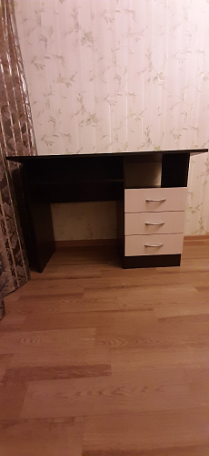 Стол письменный Бриз МДФ волна лайм / ясень светлый фото покупателя 71