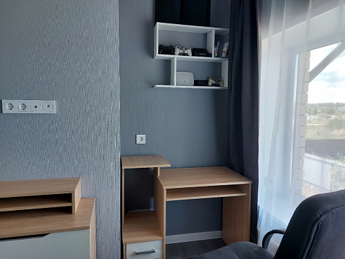 Компьютерный стол Джаз-24 левый венге фото покупателя 57