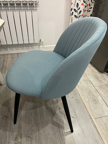 Стул на металлокаркасе Gabi latte / gold / black фото покупателя 520