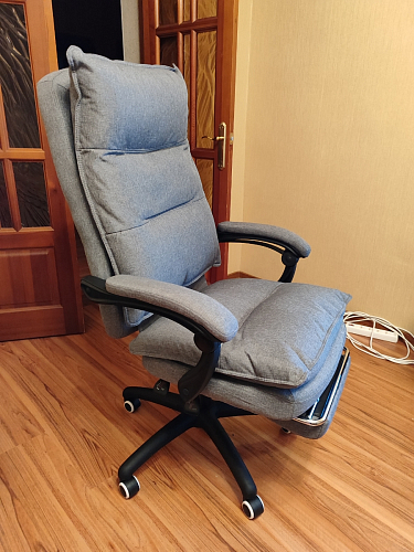 Компьютерное кресло Rapid голубое фото покупателя 68