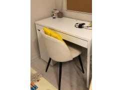 Стул на металлокаркасе Gabi 1 light purple / black фото покупателя 274