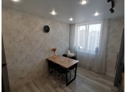 Деревянный стол Лота Лофт 120(160)х75 черный матовый / бетон светлый фото покупателя 410