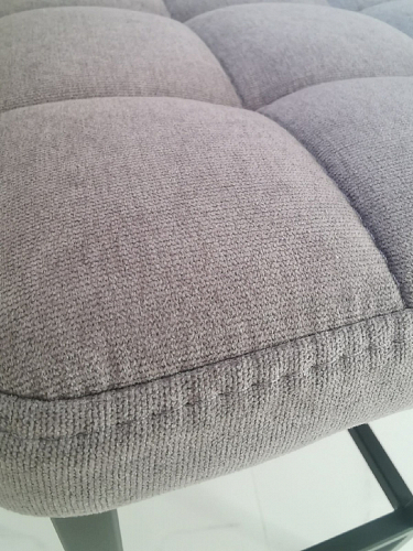 Барный стул Лофт ткань канди грей / черный матовый фото покупателя 262